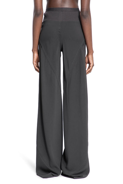 RICK OWENS WOMAN GREY TROUSERS