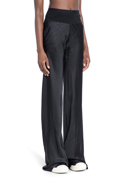 RICK OWENS WOMAN BLACK TROUSERS