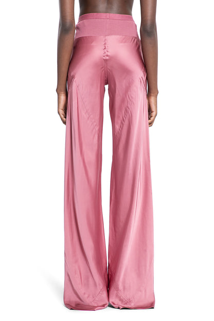 RICK OWENS WOMAN PINK TROUSERS