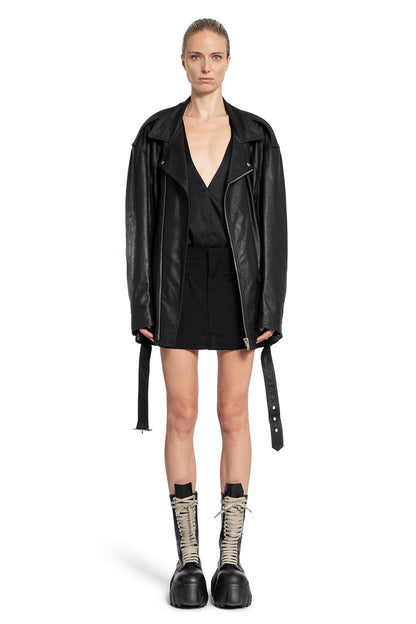 RICK OWENS WOMAN BLACK SKIRTS