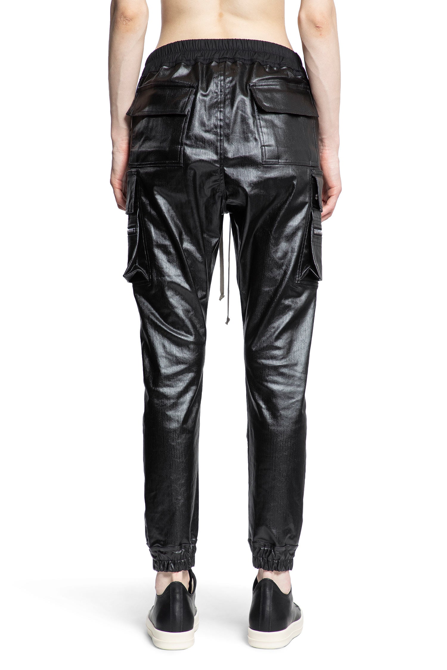 RICK OWENS WOMAN BLACK TROUSERS