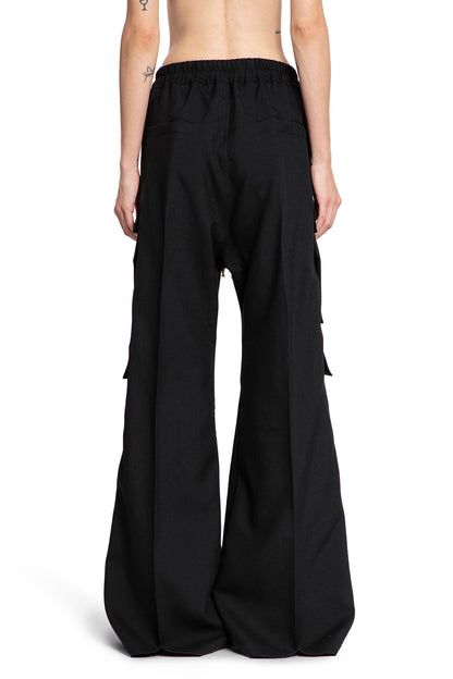 RICK OWENS WOMAN BLACK TROUSERS