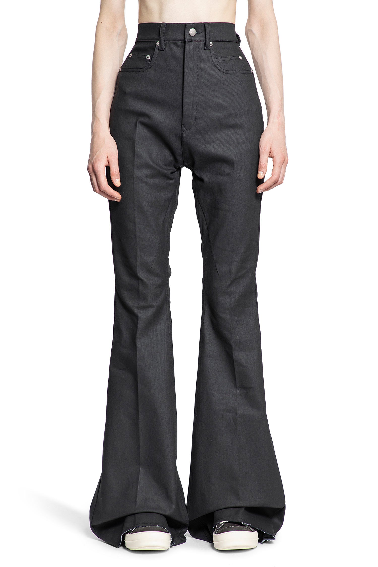 RICK OWENS WOMAN BLACK JEANS