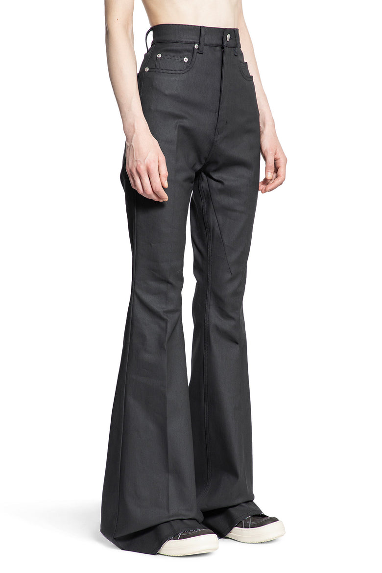 RICK OWENS WOMAN BLACK JEANS