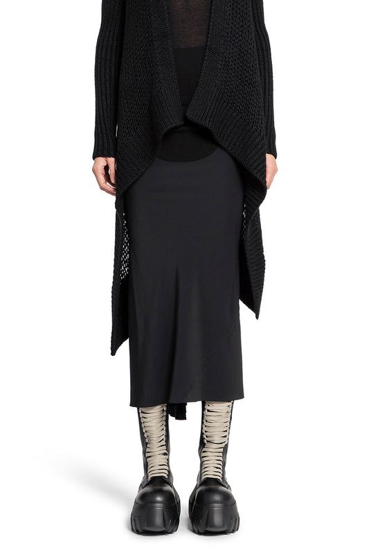 RICK OWENS WOMAN BLACK SKIRTS