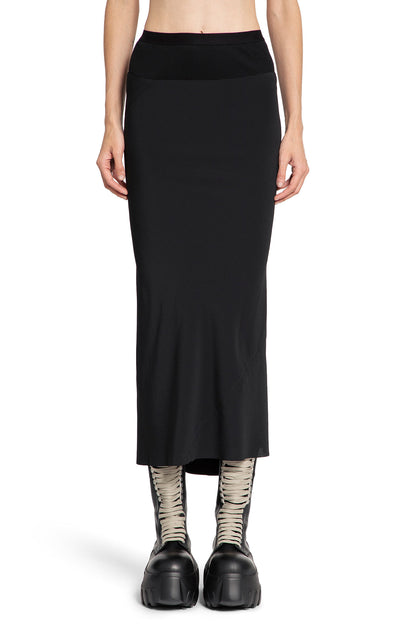 RICK OWENS WOMAN BLACK SKIRTS