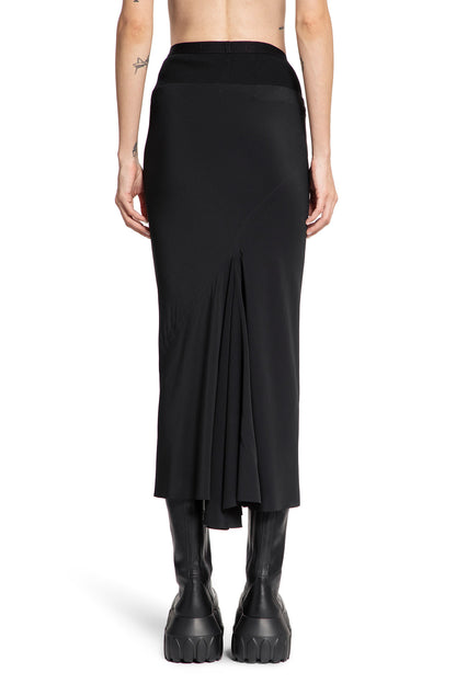 RICK OWENS WOMAN BLACK SKIRTS