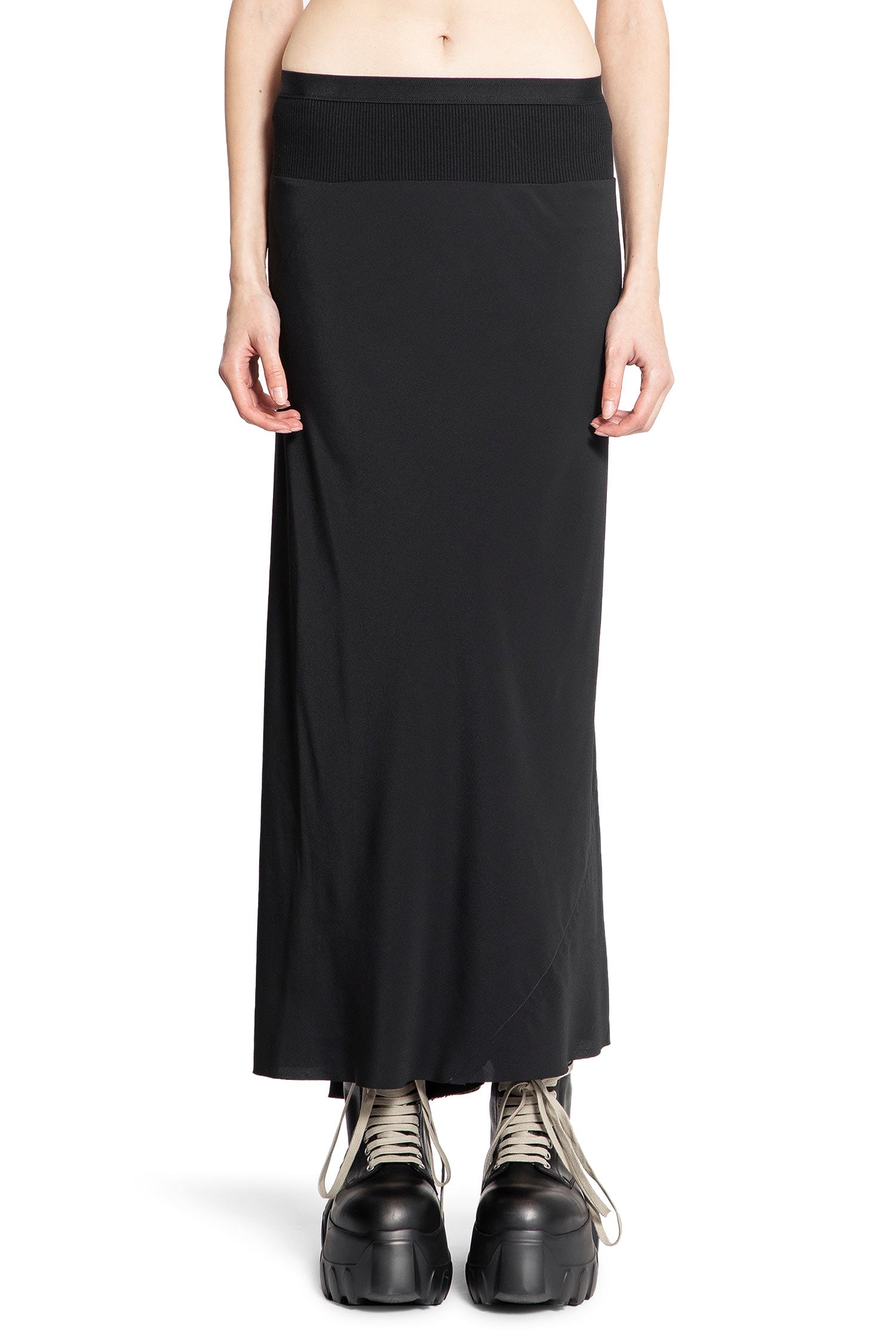 RICK OWENS WOMAN BLACK SKIRTS