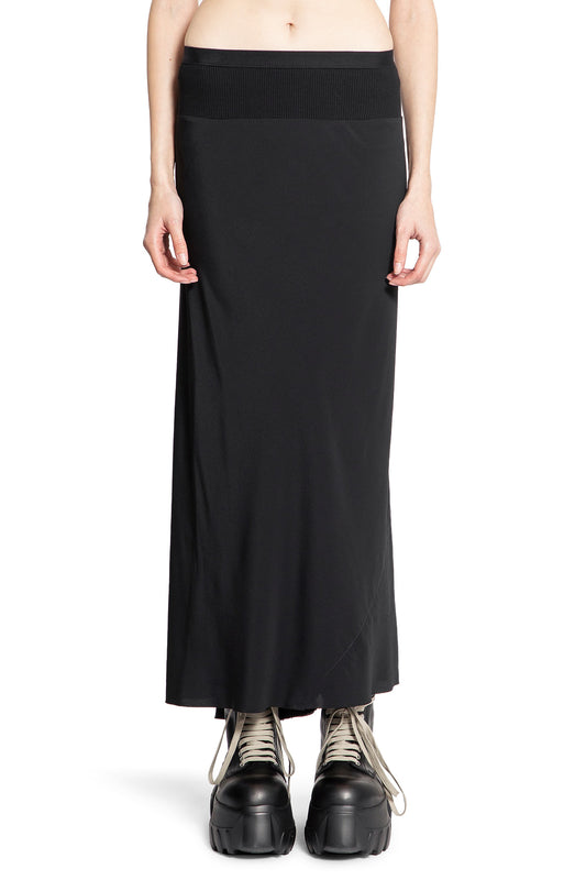 RICK OWENS WOMAN BLACK SKIRTS