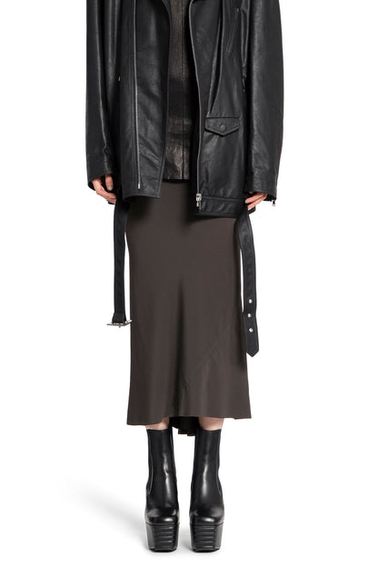 Antonioli RICK OWENS WOMAN GREY SKIRTS