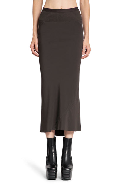 RICK OWENS WOMAN GREY SKIRTS