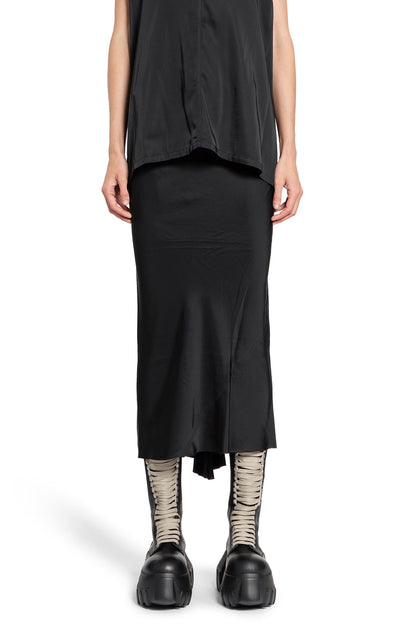 Antonioli RICK OWENS WOMAN BLACK SKIRTS