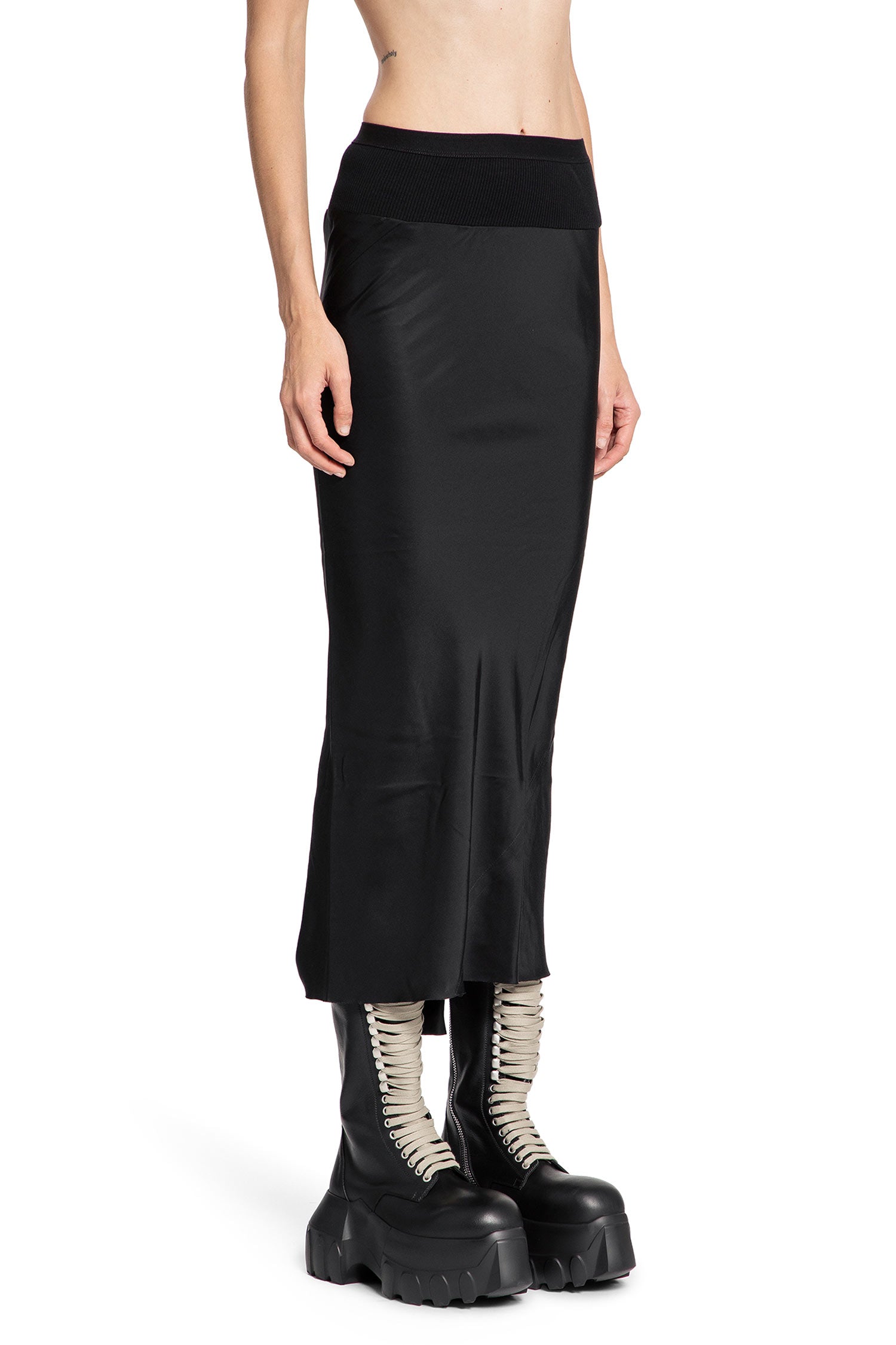 RICK OWENS WOMAN BLACK SKIRTS