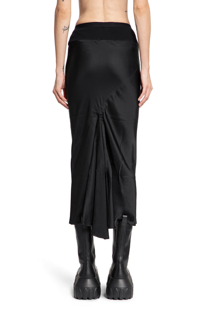 RICK OWENS WOMAN BLACK SKIRTS