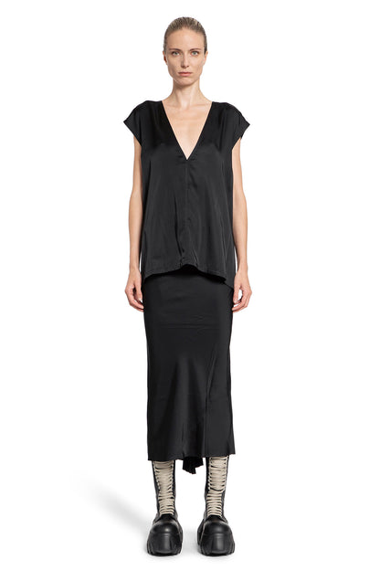 RICK OWENS WOMAN BLACK SKIRTS