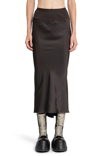 RICK OWENS WOMAN GREY SKIRTS