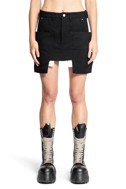 Antonioli RICK OWENS WOMAN BLACK SKIRTS