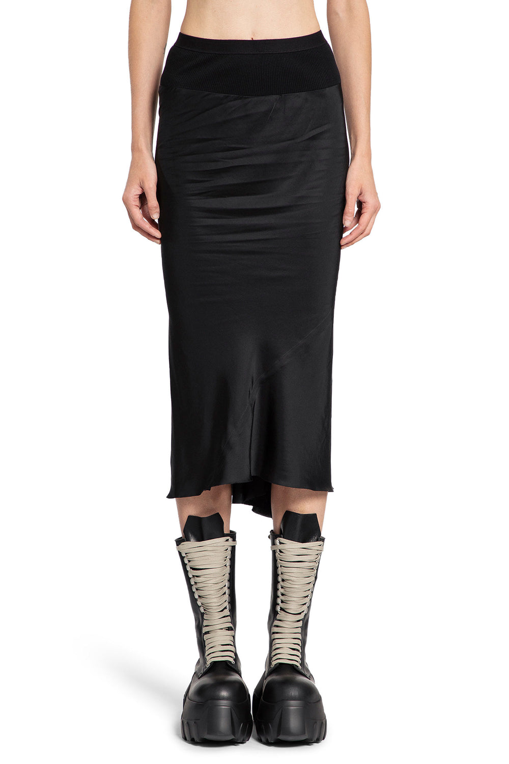 RICK OWENS WOMAN BLACK SKIRTS