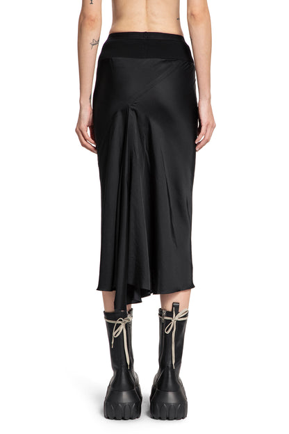 RICK OWENS WOMAN BLACK SKIRTS