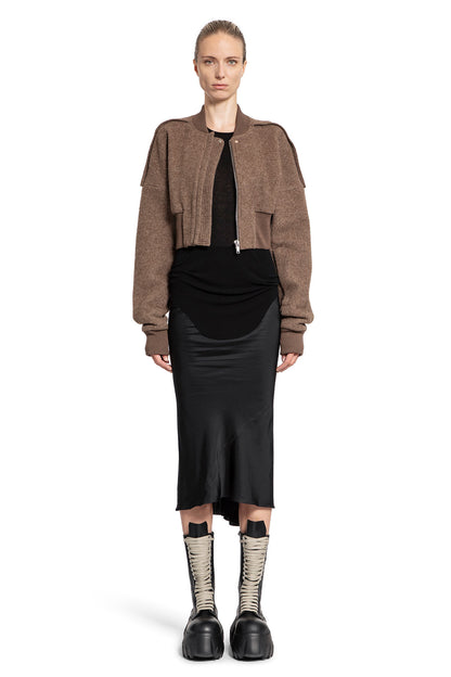 RICK OWENS WOMAN BLACK SKIRTS