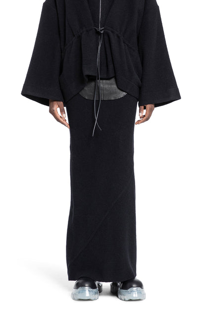 Antonioli RICK OWENS WOMAN BLACK SKIRTS