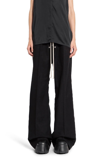 Antonioli RICK OWENS WOMAN BLACK TROUSERS