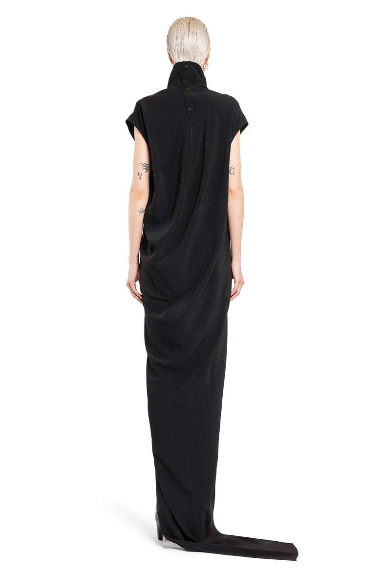 RICK OWENS WOMAN BLACK DRESSES