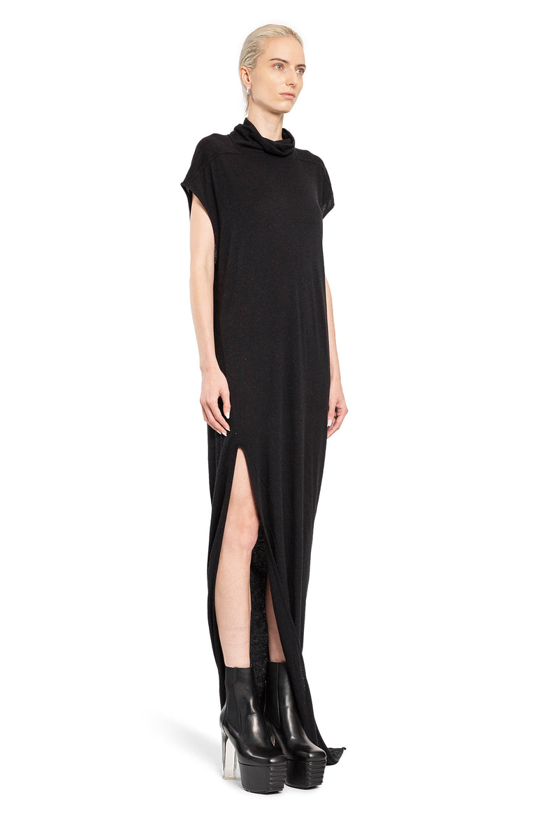 RICK OWENS WOMAN BLACK DRESSES