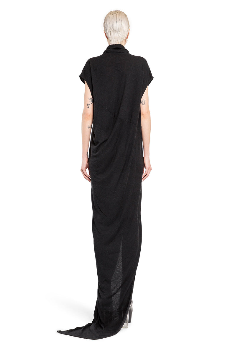 RICK OWENS WOMAN BLACK DRESSES