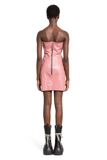 RICK OWENS WOMAN PINK DRESSES