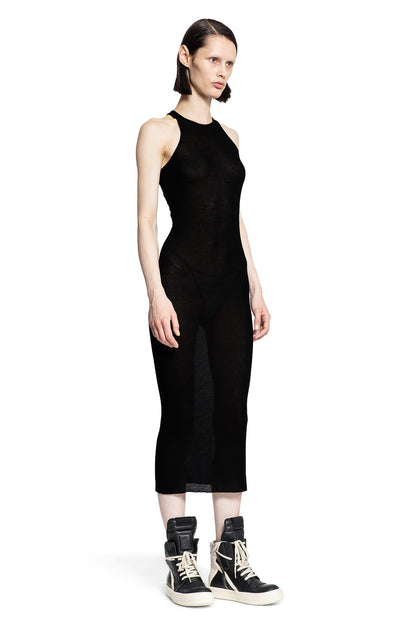 RICK OWENS WOMAN BLACK DRESSES