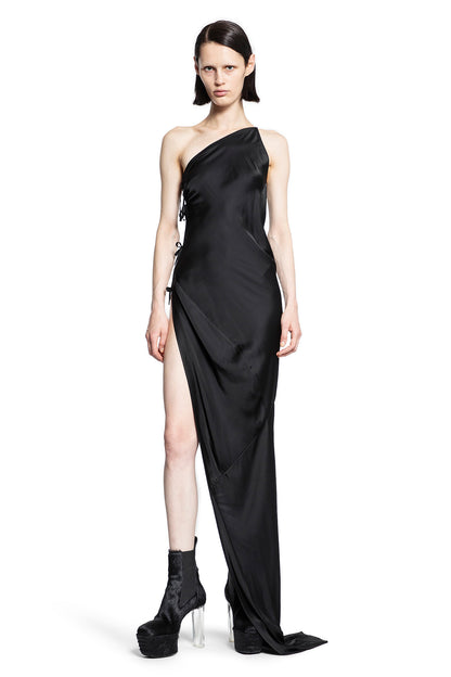 RICK OWENS WOMAN BLACK DRESSES