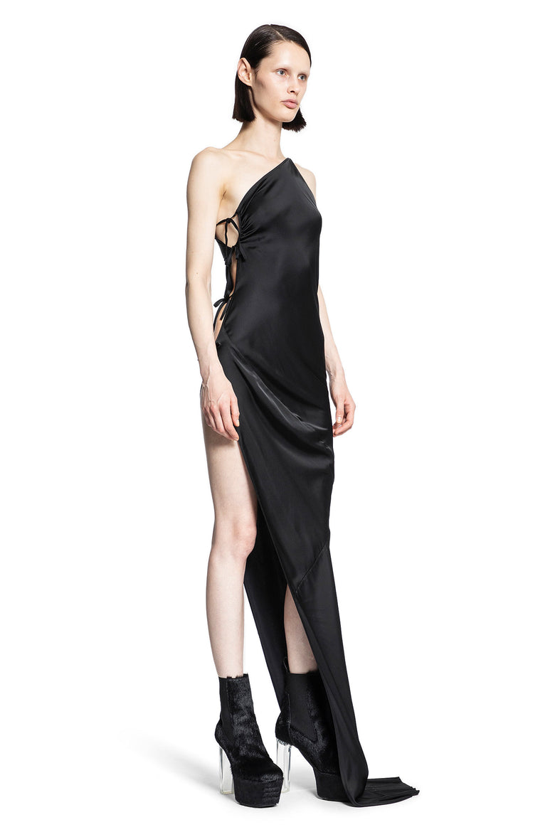 RICK OWENS WOMAN BLACK DRESSES