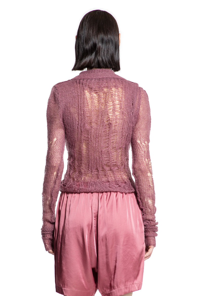 RICK OWENS WOMAN PINK TOPS