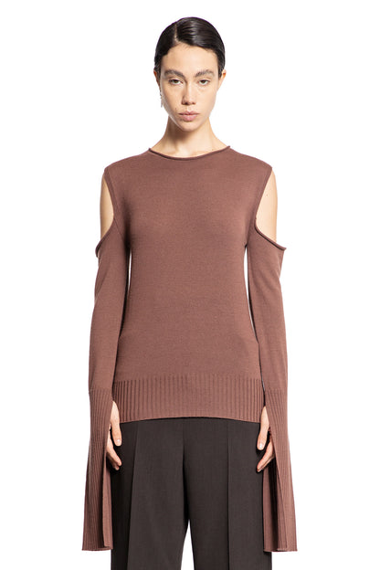 Antonioli RICK OWENS WOMAN BROWN KNITWEAR