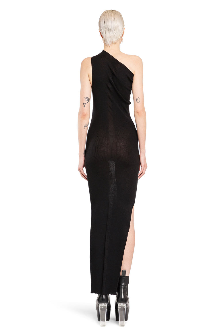 RICK OWENS WOMAN BLACK DRESSES