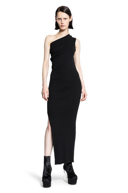 RICK OWENS WOMAN BLACK DRESSES