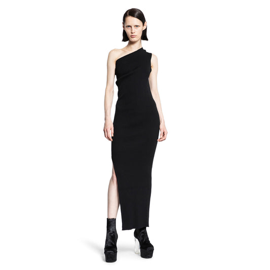 RICK OWENS WOMAN BLACK DRESSES