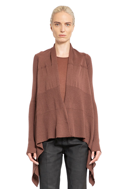 Antonioli RICK OWENS WOMAN BROWN KNITWEAR