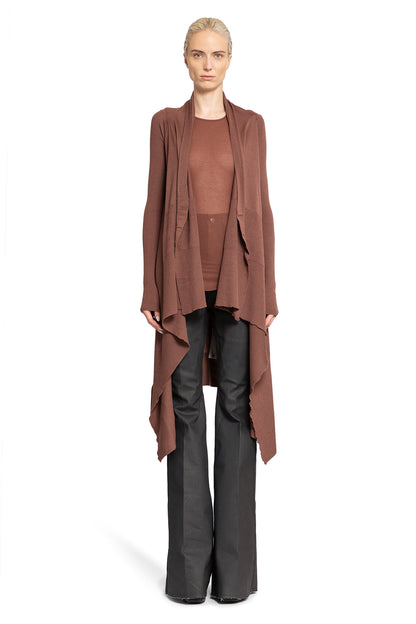 Antonioli RICK OWENS WOMAN BROWN KNITWEAR