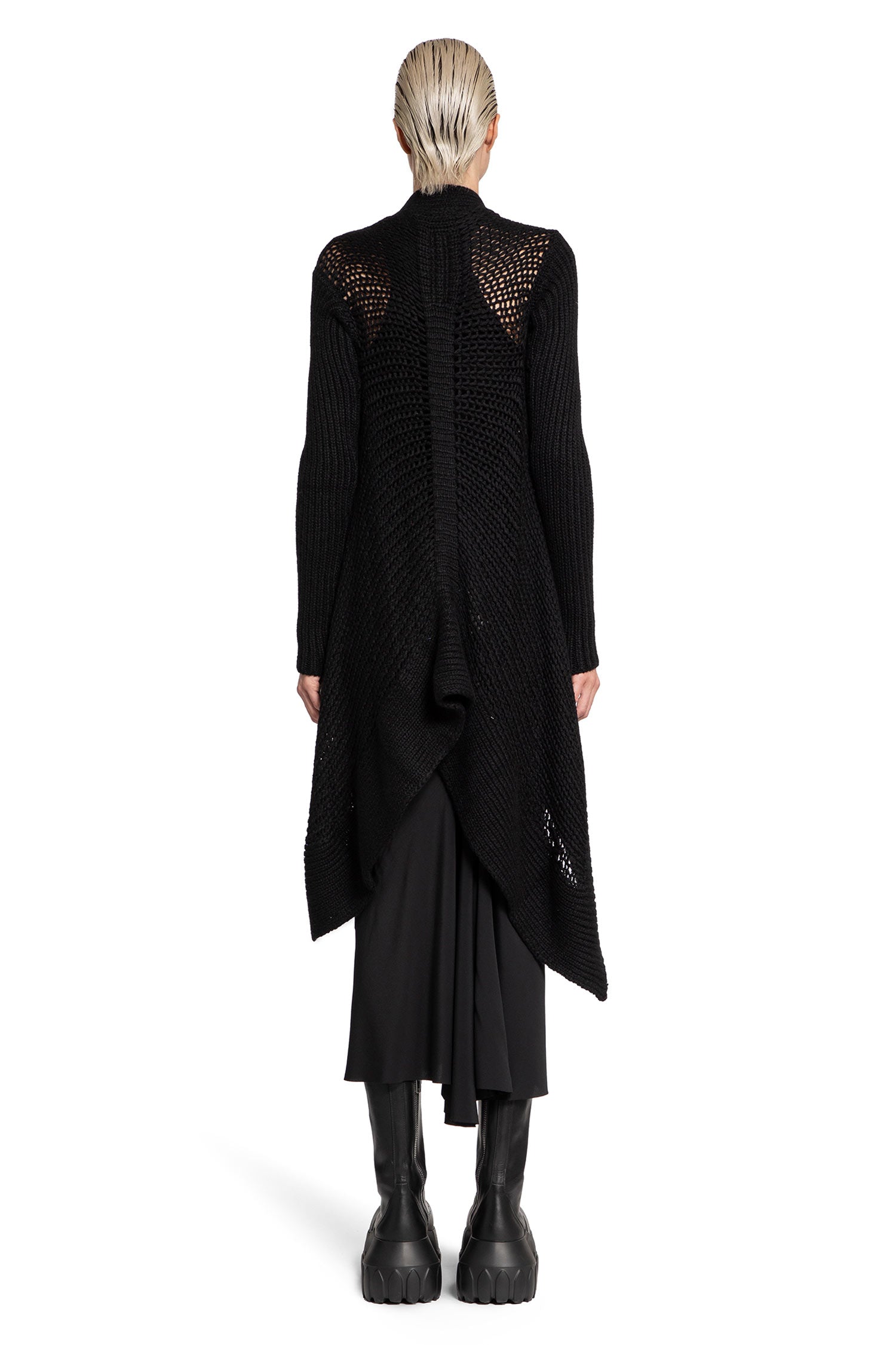 RICK OWENS WOMAN BLACK KNITWEAR