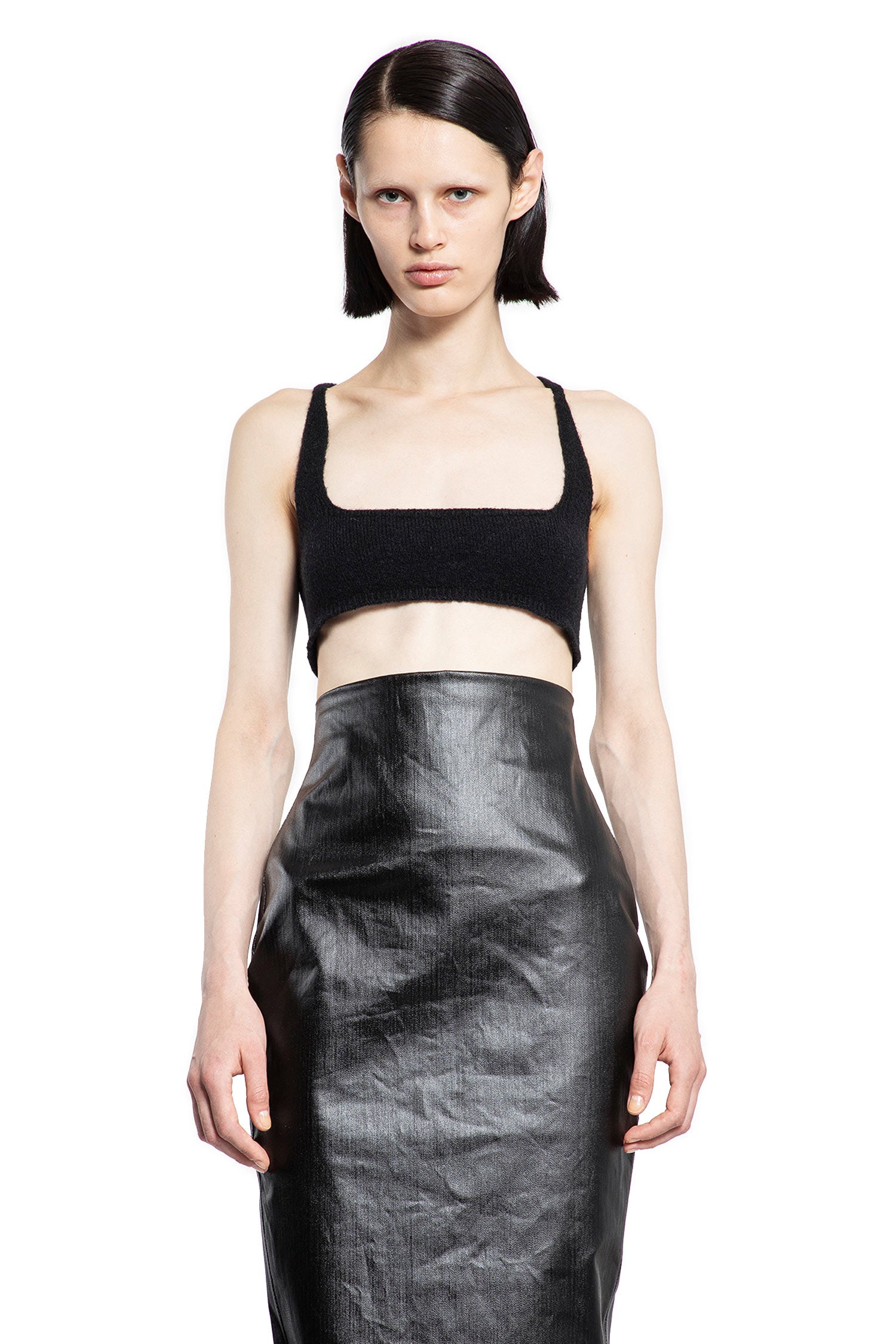 RICK OWENS WOMAN BLACK TOPS