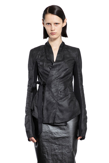 Antonioli RICK OWENS WOMAN BLACK JACKETS