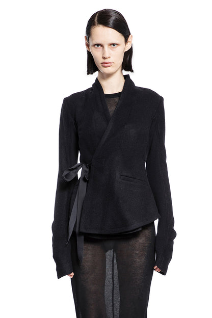 Antonioli RICK OWENS WOMAN BLACK JACKETS