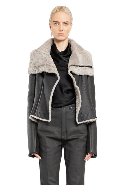 Antonioli RICK OWENS WOMAN BLACK JACKETS