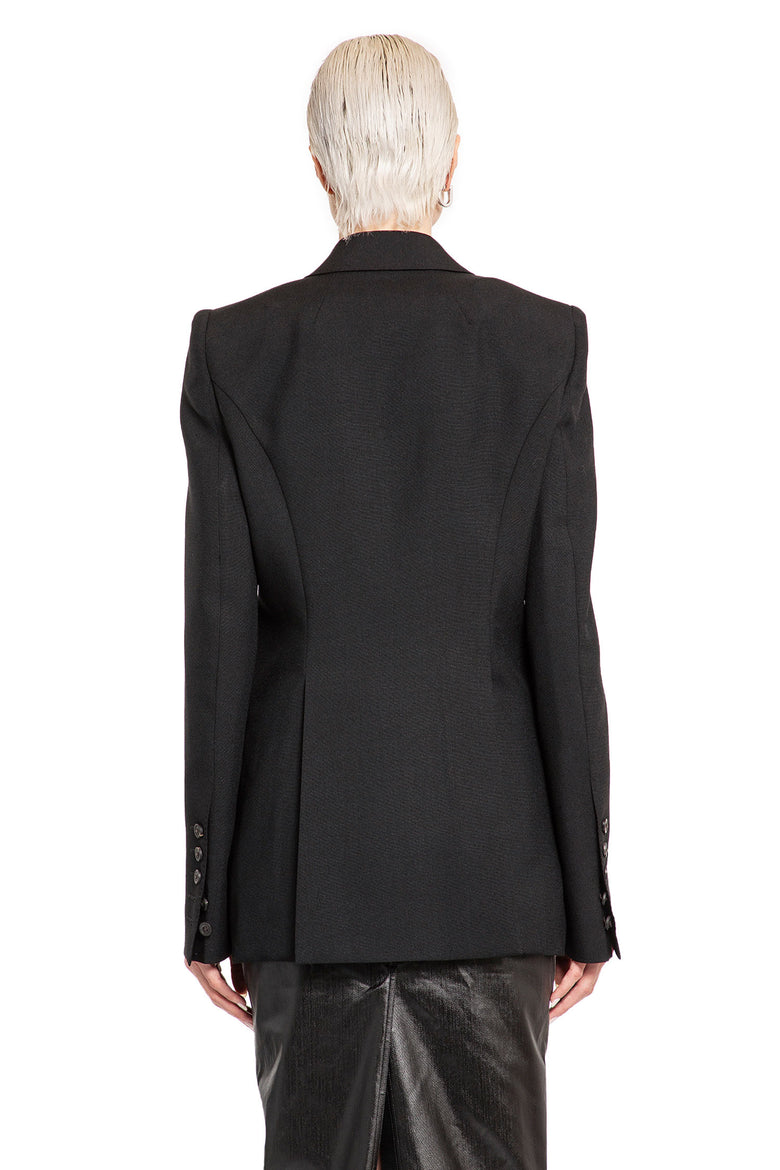 RICK OWENS WOMAN BLACK BLAZERS