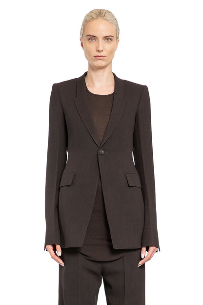 Antonioli RICK OWENS WOMAN GREY BLAZERS