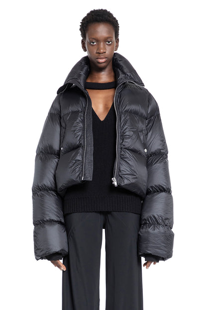 RICK OWENS WOMAN BLACK JACKETS