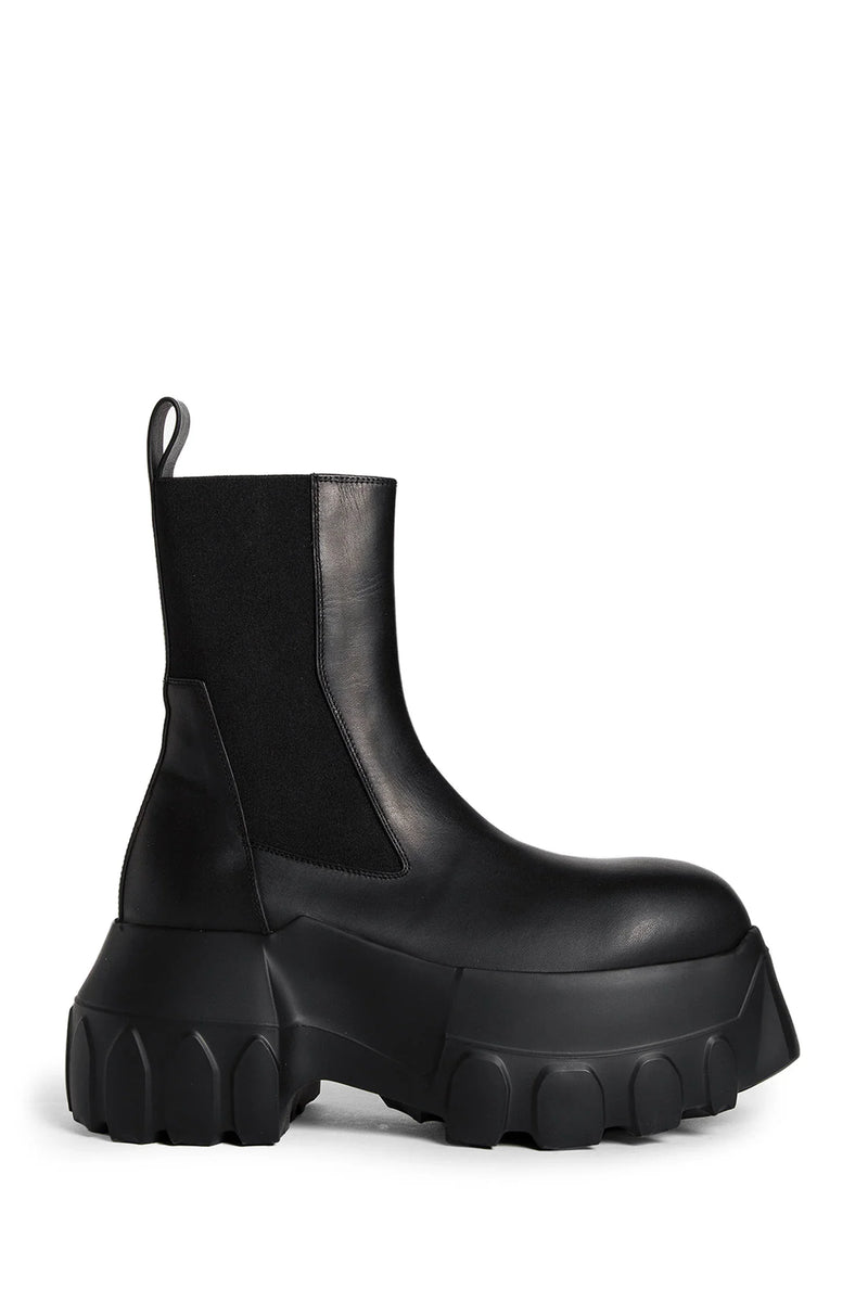 RICK OWENS WOMAN BLACK BOOTS - Antonioli.eu