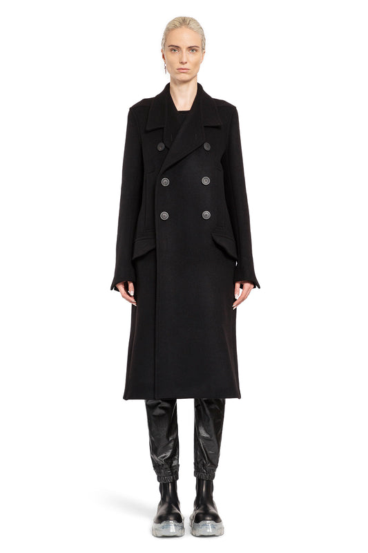 RICK OWENS WOMAN BLACK COATS